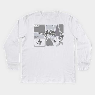 Eva 01 Vector Kids Long Sleeve T-Shirt